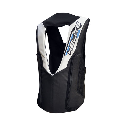 Helite GP-AIR 2.0 Racing Airbagweste aus Leder mit Reißleine