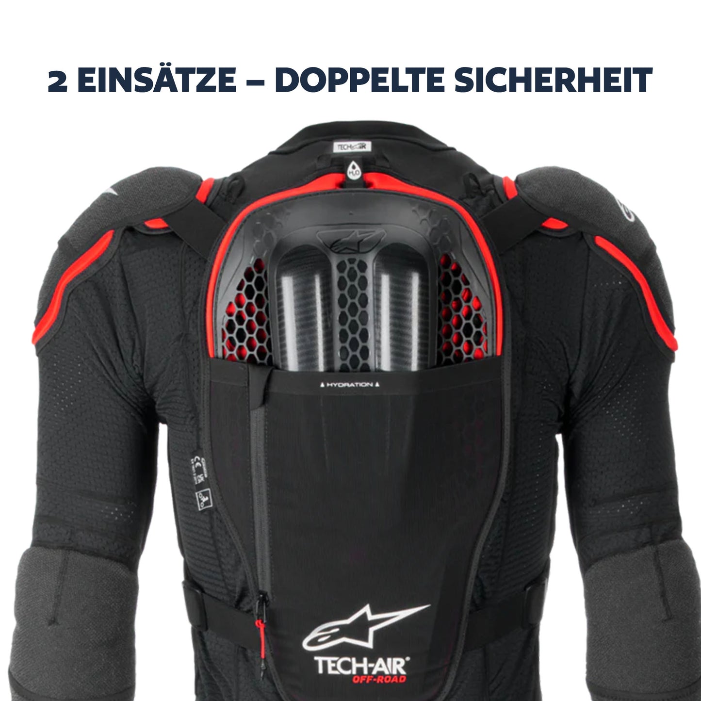 Alpinestars Tech-Air® Off-Road Airbag mit Protektoren