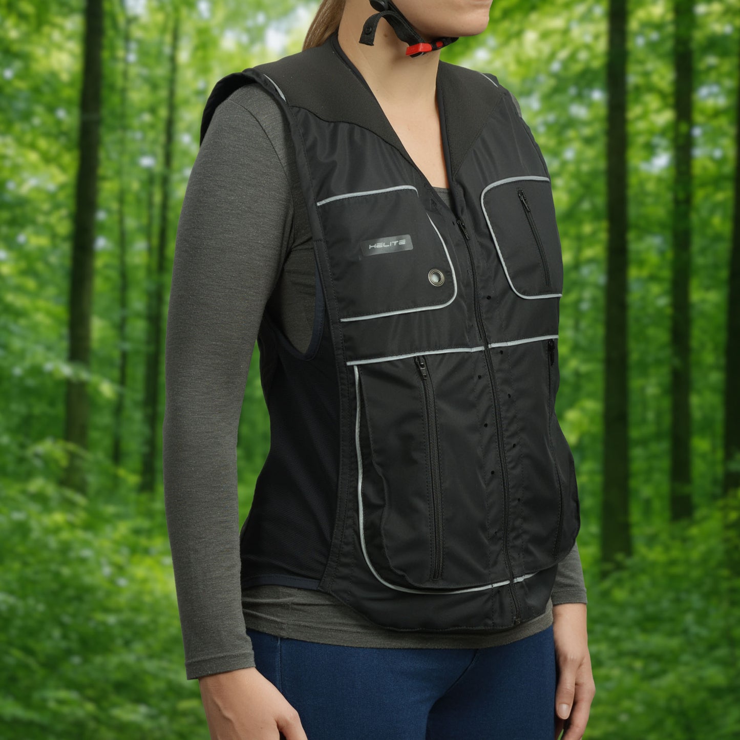 Helite B'Safe Airbagweste für Fahrradfahrer