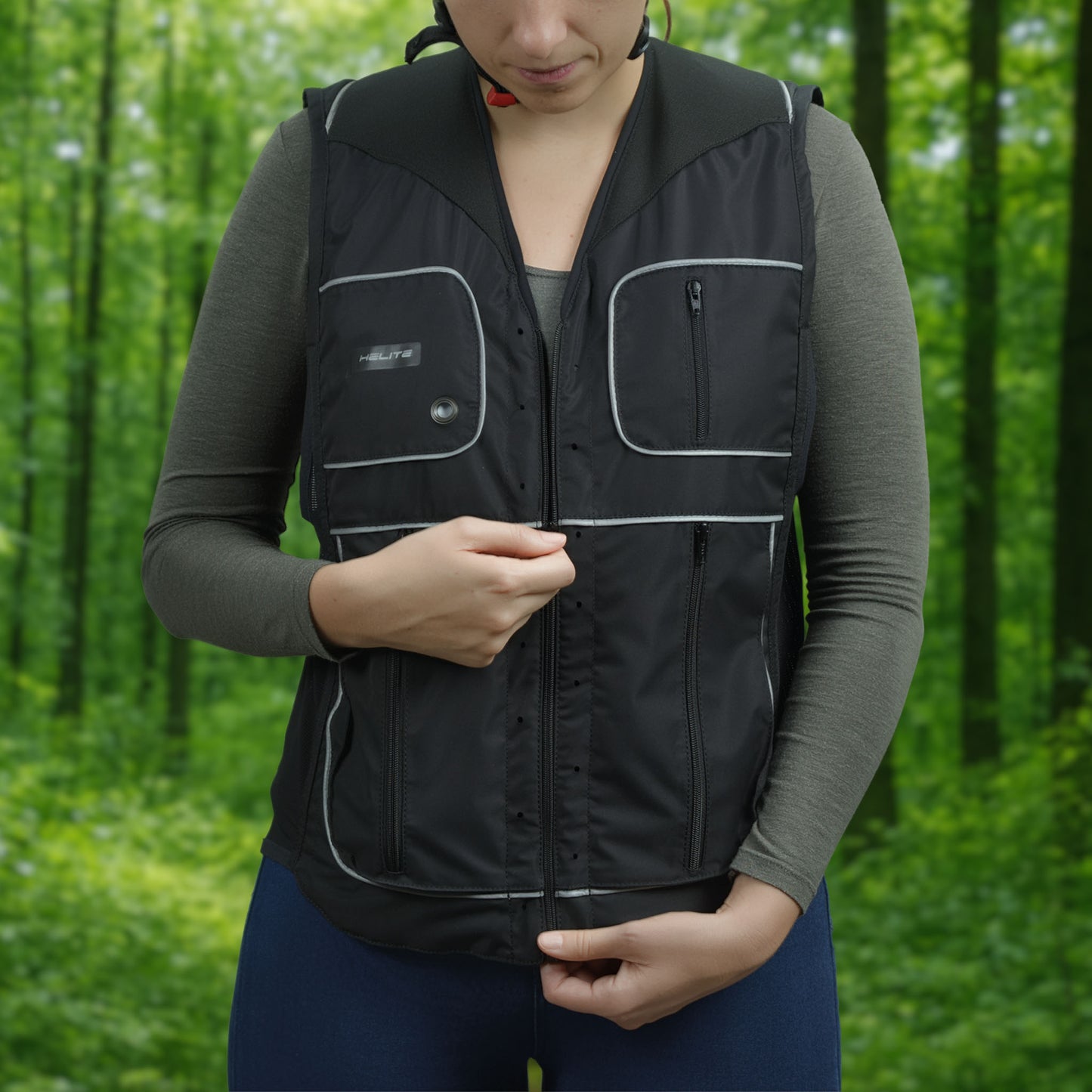Helite B'Safe Airbagweste für Fahrradfahrer