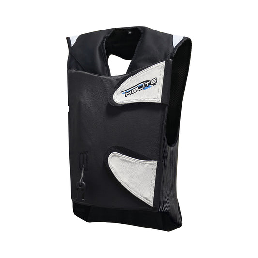 Helite GP-AIR 2.0 Racing Airbagweste aus Leder mit Reißleine