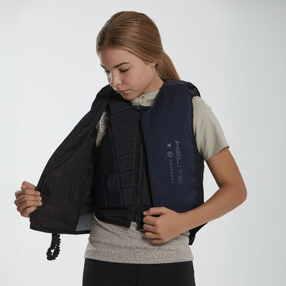 Helite Hybrid-Air Airbagweste für Reiter