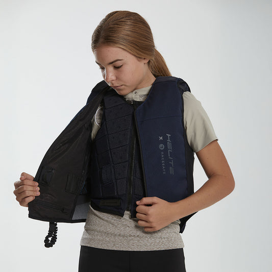 Helite Hybrid-Air Airbagweste für Reiter