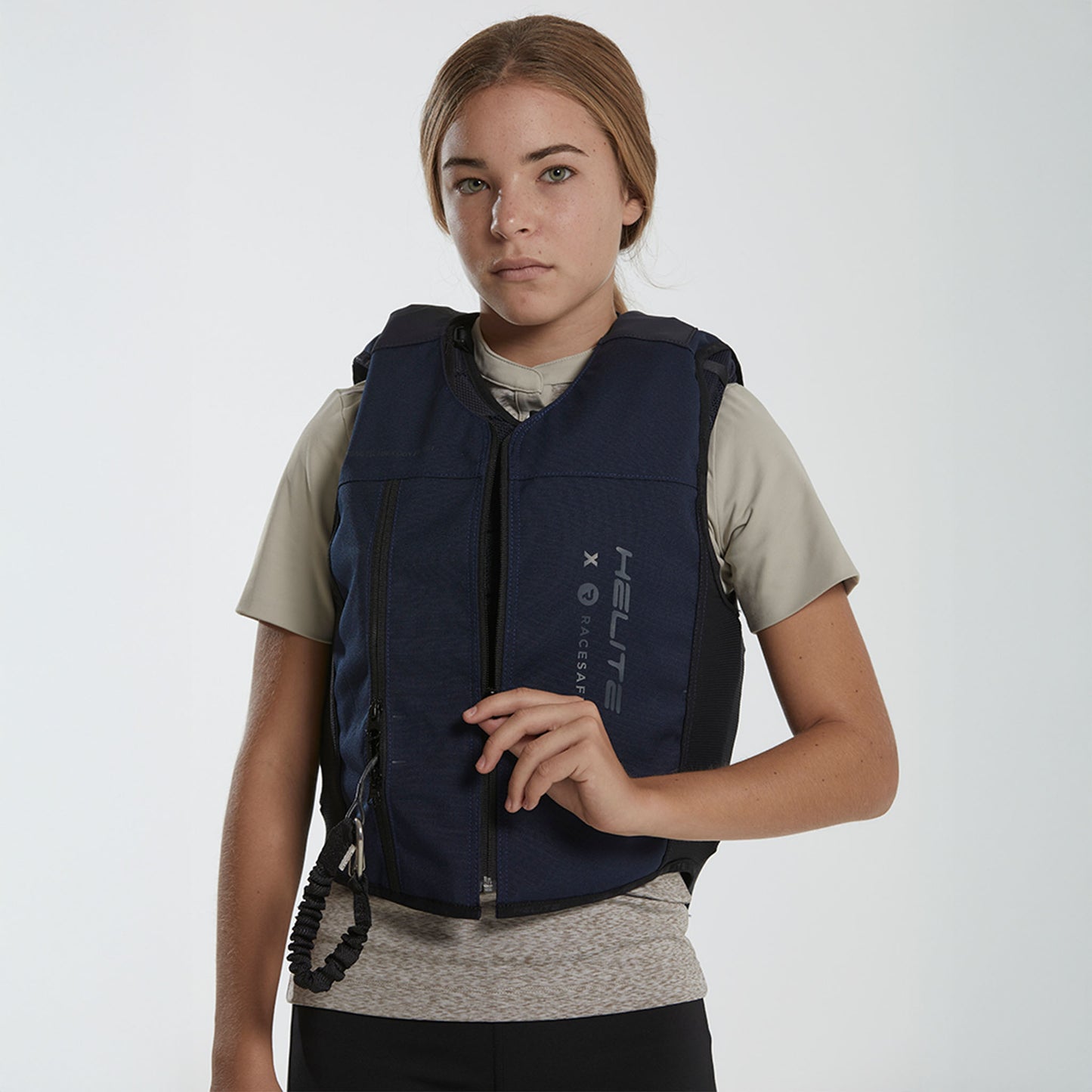 Helite Hybrid-Air Airbagweste für Reiter