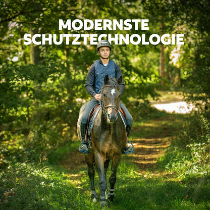 Helite Hybrid-Air Airbagweste für Reiter