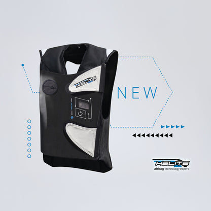 Helite e-GP-Air 2.0 Racing Airbagweste mit elektronischer Auslösung